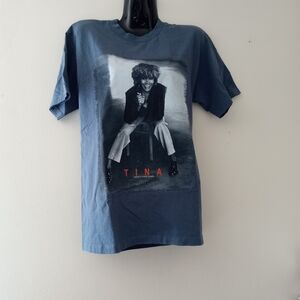 Vintage Blue Graphic Tee NWOT